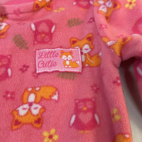 Monkey Bars - long sleeve footed fleece sleeper. Size 24 months - Picture 3 of 4